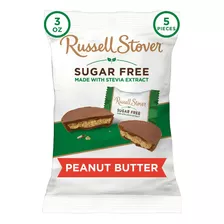 Russell Stover Chocolates Sin Azucar Peanut Butter 85g