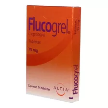 Flucogrel 75 Mg Caja Con 14 Tabletas