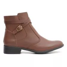 Coturno Feminino Montaria Inverno Couro Legítimo