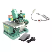 Maquina Costura Overlock Butterfly +led+pedal Eletrônico220v Cor Verde-claro 220v