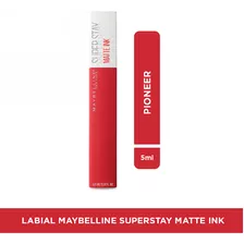 Labial Maybelline Superstay Matte Ink Pioneer X5ml