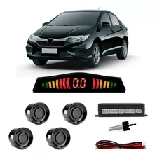 Sensor De Re Estacionamento Preto Honda City First 22mm