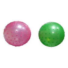 Pelota C/pinches Estimulación Sensorial Táctil Inflable 20cm