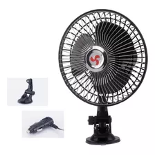 Ventilador Eléctrico Potente Ajustable Para Vehículos De 12v