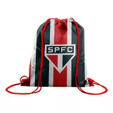 Bolsa Mochila São Paulo Academia Porta Tênis Materiais Futeb