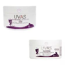 Combo Humectante/nutritiva Antiarrugas Uvas Dia/noche 120ml