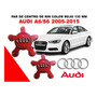 Par De Centros De Rin Audi A6/s6 2005-2015 135 Mm Negro