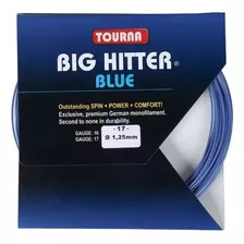 Corda Tourna Big Hitter Blue 17l 1,25mm Azul - Individual