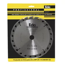 Kit C/ 2 Serra Circular C/ Vídea 9 1/4'' 40 Dentes - Eda 8rv