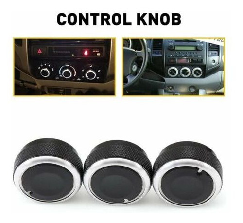 3* Control Knobs Audio Radio Fits For Toyota Tacoma Vios  Mb Foto 9