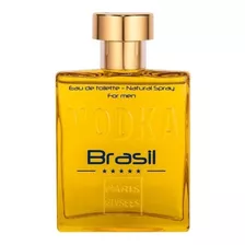 Vodka Brasil Yellow Paris Elysees Edt - Perfume Masc 100ml