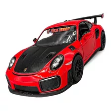 Miniatura Porsche 911 Gt2 Rs Carrinho Ferro Fricção -