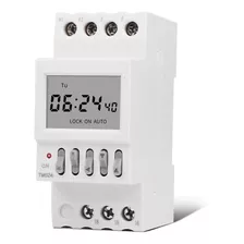 Temporizador Automático Timer Sirene Campainha Escolar 220v