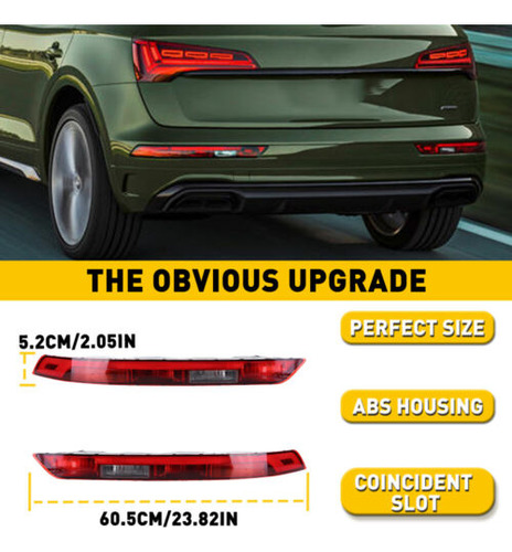 For Audi Q5 2018-2021 Rear Driver\u0026passenger Bumper Lower Ggg Foto 4