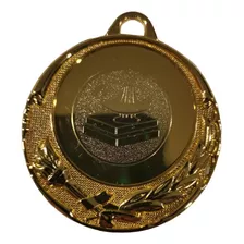 Medalla Licenciatura 5 Cms. Incluye Grabado Y Cinta.