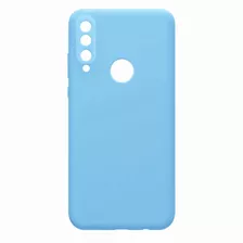 Capa Case Proteção Camera Para Asus Zenfone Max Shot Zb634kl Cor Azul-claro Liso