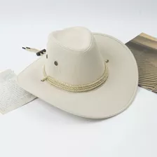 Sombrero Cowboy / Cowgirl Gamuzado Estilo Verano