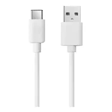 Cabo Usb Tipo C Branco Universal Fast Charging - 3 Metros 