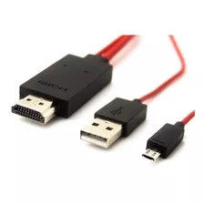 Adaptador Cable Mhl Micro Usb A Hdmi Samsung S4 S5 S6 Note