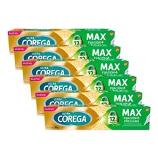 Pack X6 Corega Adhesivo Protesis Maxima Fijacion Y Frescura