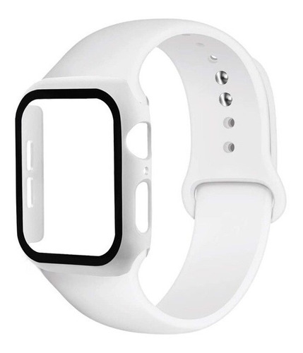 Capa Case Silicone Para Apple Watch+pulseira 38/40/42/44mm