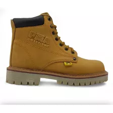 Bota Napa Miel Hombre Caballero Pma Industriales C/casquillo