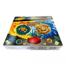 Combo 3 Beyblade Punta Metal + Estadio Stadium Campo Batalla