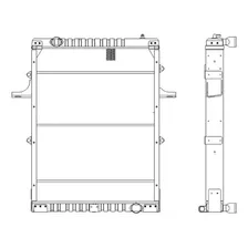 Radiador Camion Volkswagen 17.300, 18.310, 26.300