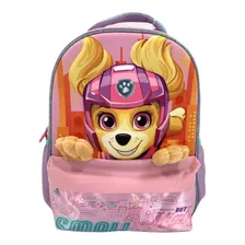 Mochila Niñas Infantil Paw Patrol Sky Plush Con Patitas