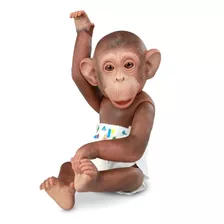 Boneco Macaco Little Caco - Omg Kids - Marrom 