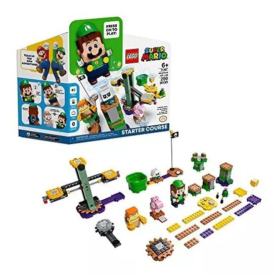 Lego 71387 Super Mario Adventures Starter Course Con Luigi
