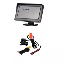 Kit Pantalla Monitor Con Camara De Reversa Vision Nocturna