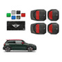 Tapetes 4pz Charola 3d Logo Mini Hatch 5 Door 2021 2022 2023