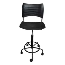 Cadeira Caixa Alta Plástica Com Rodizios Popmov Design Cores