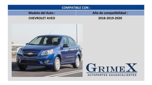 Faro Niebla Chevrolet Aveo 2018-18-2019-2020-20 C/foco Der Foto 4