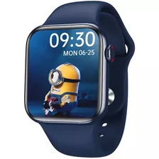 Relógio Smartwatch Hw16 Azul 44mm Tela Infinita