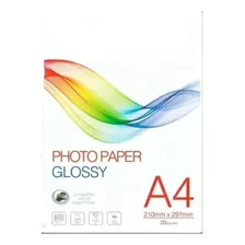 40 Folhas Papel Fotográfico Glossy A4 180g Premium Brilho