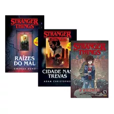 Livro Stranger Things Raízes Do Mal+ Cidade+ O Valentão