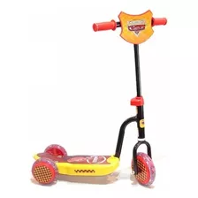 Monopatin Scooter Infantil Cars Unibike 3 Ruedas A 331155