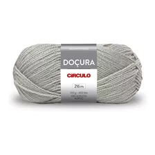 1 Novelo La Docura 100g - Circulo Cor 8008- Níquel