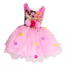 Vestido De Princesas Para Niña