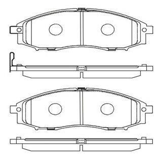 Pastillas De Freno Nissan X-terra Foto 5