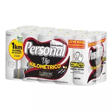 Papel Higiênico Personal Vip Folha Dupla 50 M 20 Rolos 1 Km