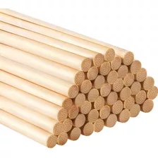 Hestya - Varillas De Bambu Para Manualidades (12.0 in, 50 