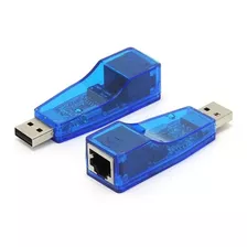 Placa Rede Usb Externa Rj45 Adaptador Lan Ethernet 10/100