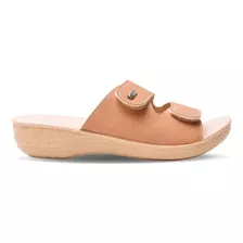 Sandalias Mujer Bajas Con Abrojo Comodas Anatomicas Livianas