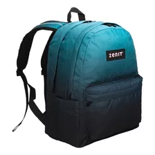 Mochila Zenit Dreams Doble Reparticion Degrade De Colores