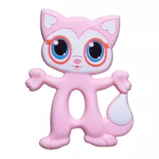 Mordedor Para Bebê De Silicone Gato Macio Girotondo