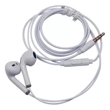 Audífonos Manos Libres Alámbrico In-ear 2 Piezas Modelo 2.0 Color Blanco Color De La Luz Blanco