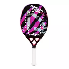 Raquete Beach Tennis Shark Predator 2023 A. Baran + Brinde